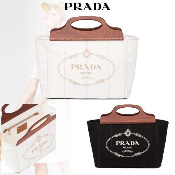 プラダ キャンバス コピー PRADA★スモールトート 1BG350_2DLA_F0009_V_OOO